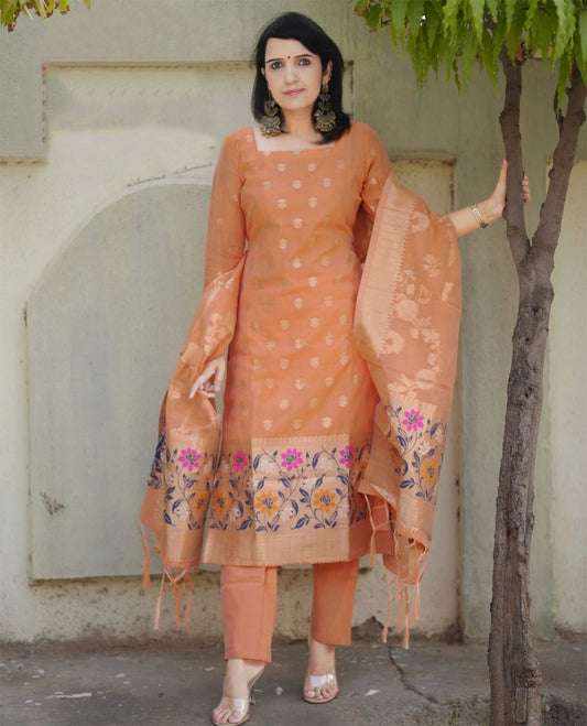 Women’s Kurta Pent Dupatta Set