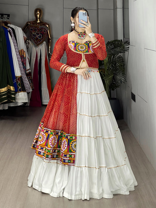 Tarditional Work Navratri Outfits 2k26