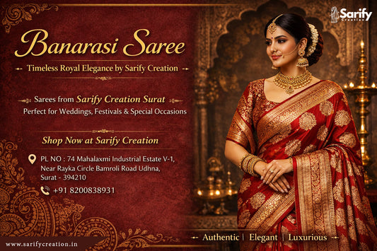 Banarasi Saree – Timeless Royal Elegance by Sarify Creation