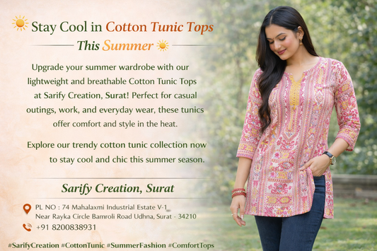 Cotton Tunic Tops – Perfect Summer Fashion for Comfort & Style