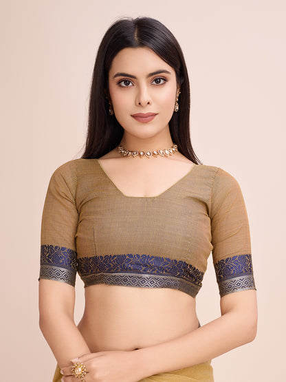 Pure Cotton Daily Wear / Uniform Saree