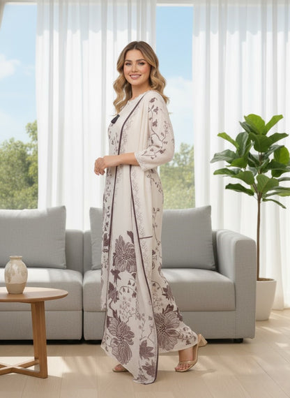 Women Tie-Up Neck Kurta & Bottom With Dupatta Sets