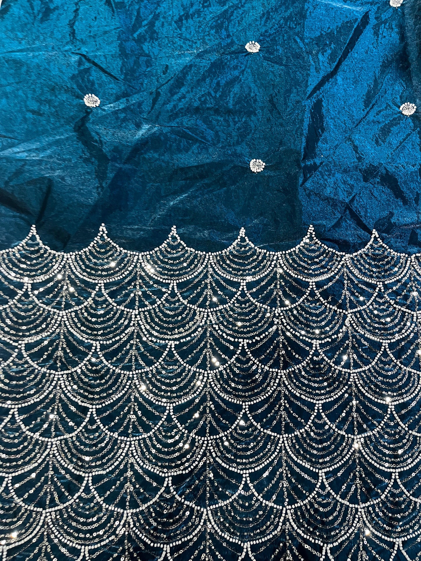 Embellished, Embroidered Bollywood Soft Silk Saree