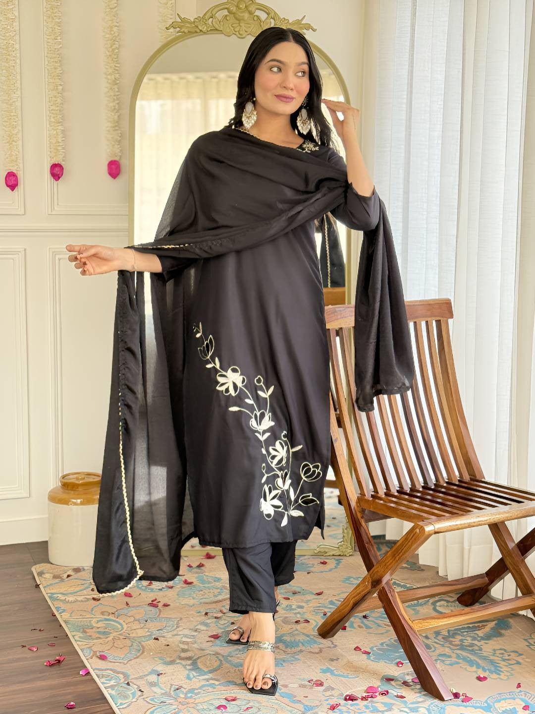 Rayon Kurta Set