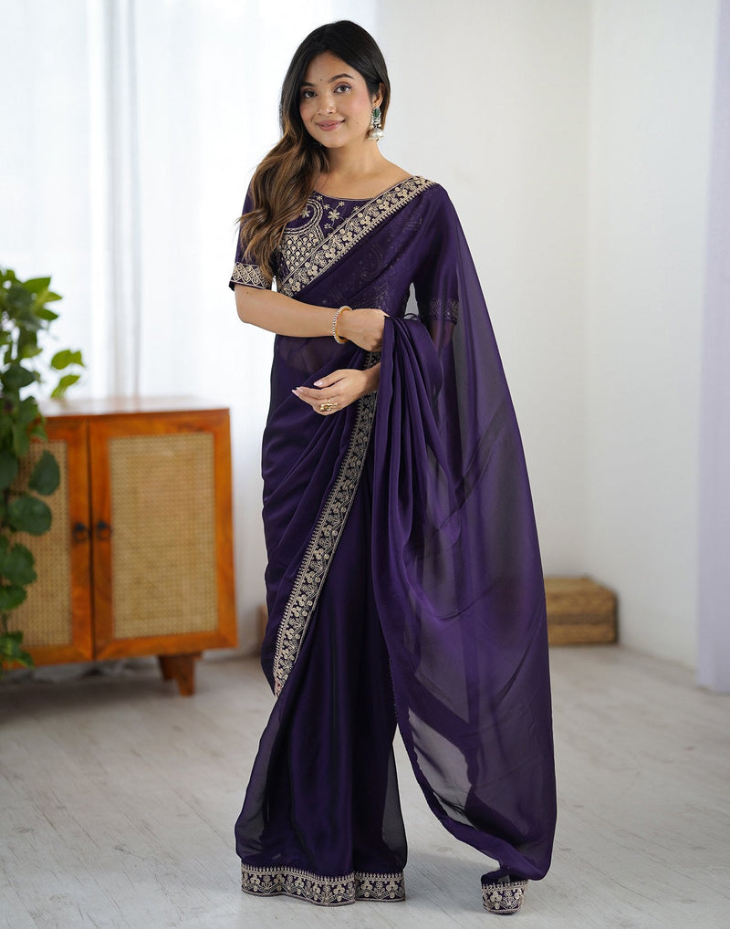 Presenting you most beautiful sequence saree