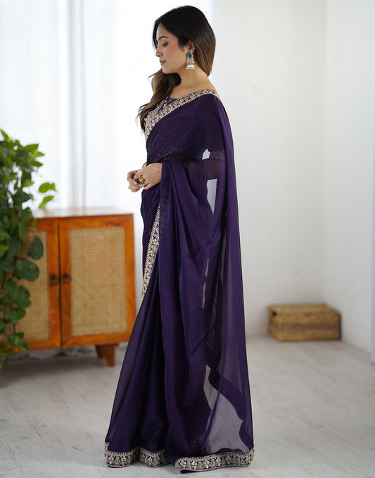 Presenting you most beautiful sequence saree
