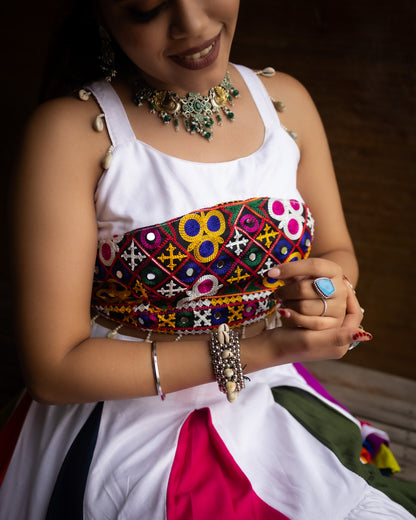 Multicolor Designer Chaniya Choli For Navratri