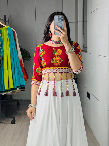 Garba and Dandiya Beautifully Crafted Lehenga Choli Set