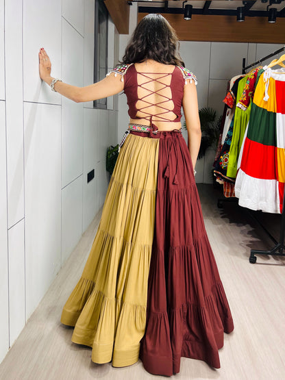 Classic Chocolate Color Chaniya Choli